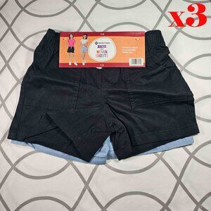 Member's Mark Girl's Woven Shorts Size 7/8 2pcs in 1pack